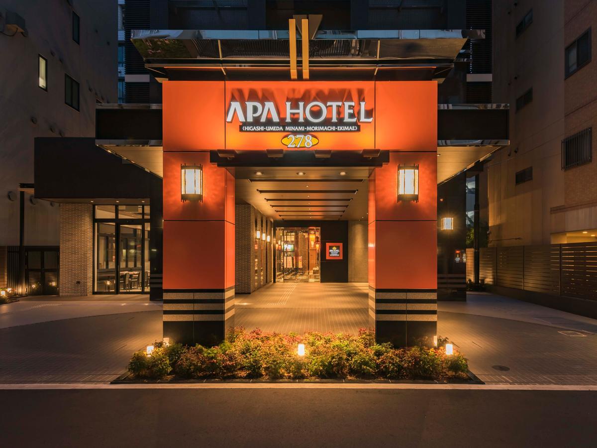 Apa Hotel Higashi Umeda Minami Morimachi Ekimae Osaka Exterior foto